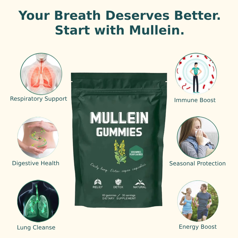 Mullein Lung Detox Gummies